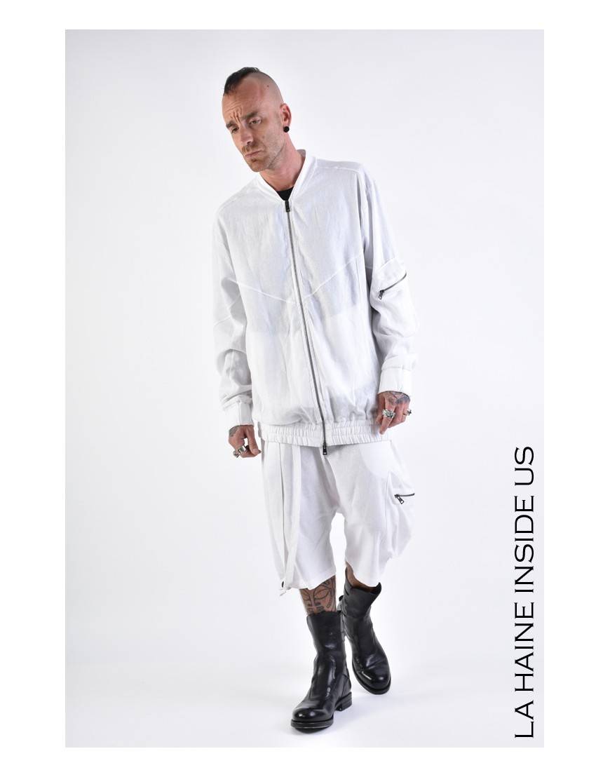 La haine inside us 3M LM098 BOMBER Bianco Offerte giornaliere