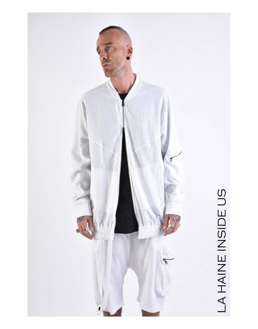 La haine inside us 3M LM098 BOMBER Bianco Offerte giornaliere