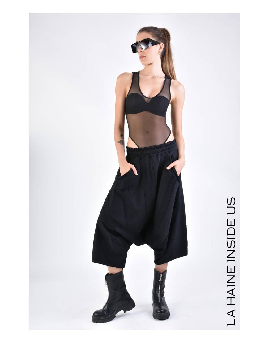 La haine inside us 3M LM127 BERMUDA UNISEX D Nero Ritorno libero