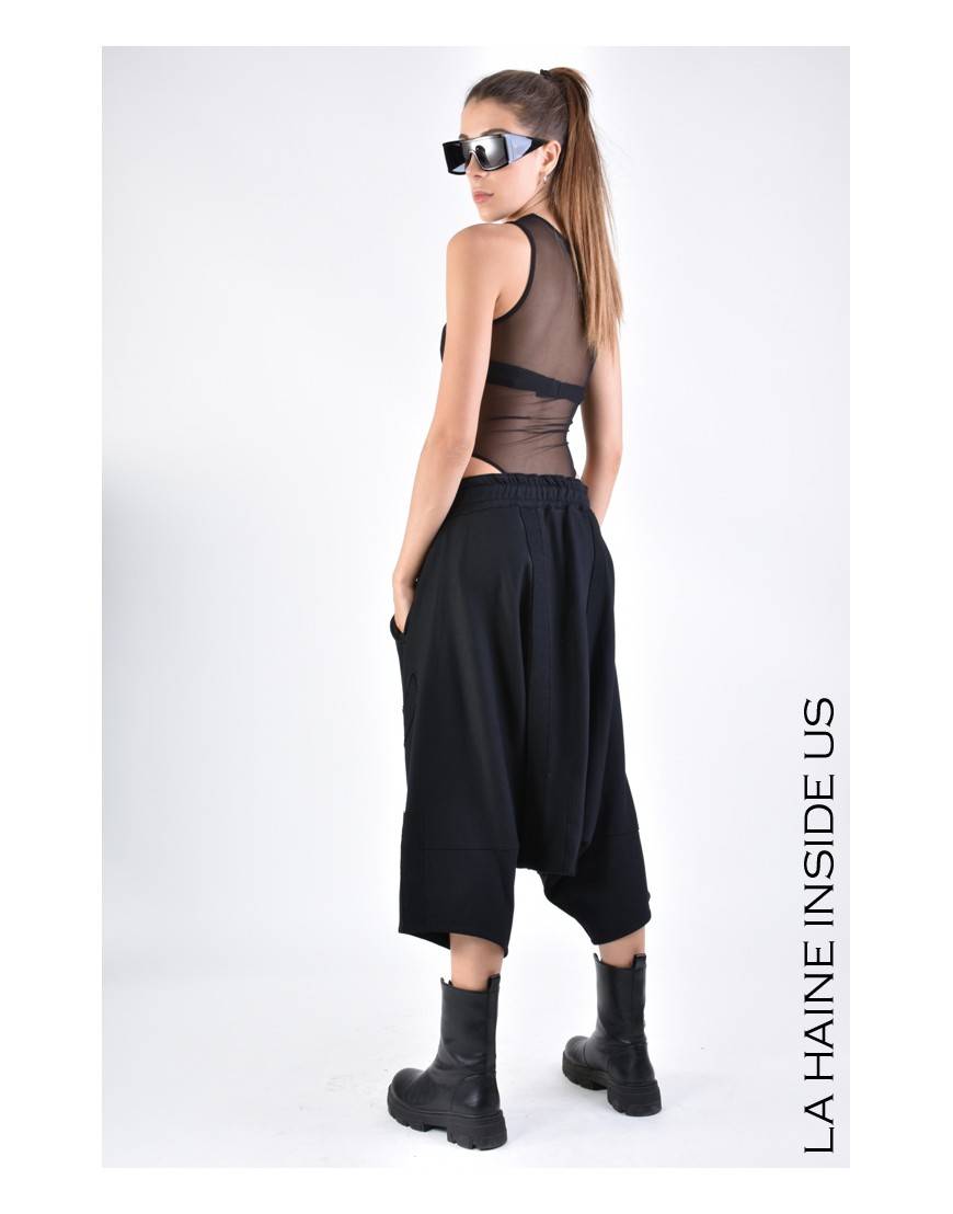 La haine inside us 3M LM127 BERMUDA UNISEX D Nero Ritorno libero