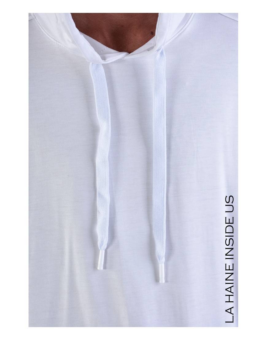 La haine inside us 3M LM158 MAGLIA Bianco Fino al 60% di sconto
