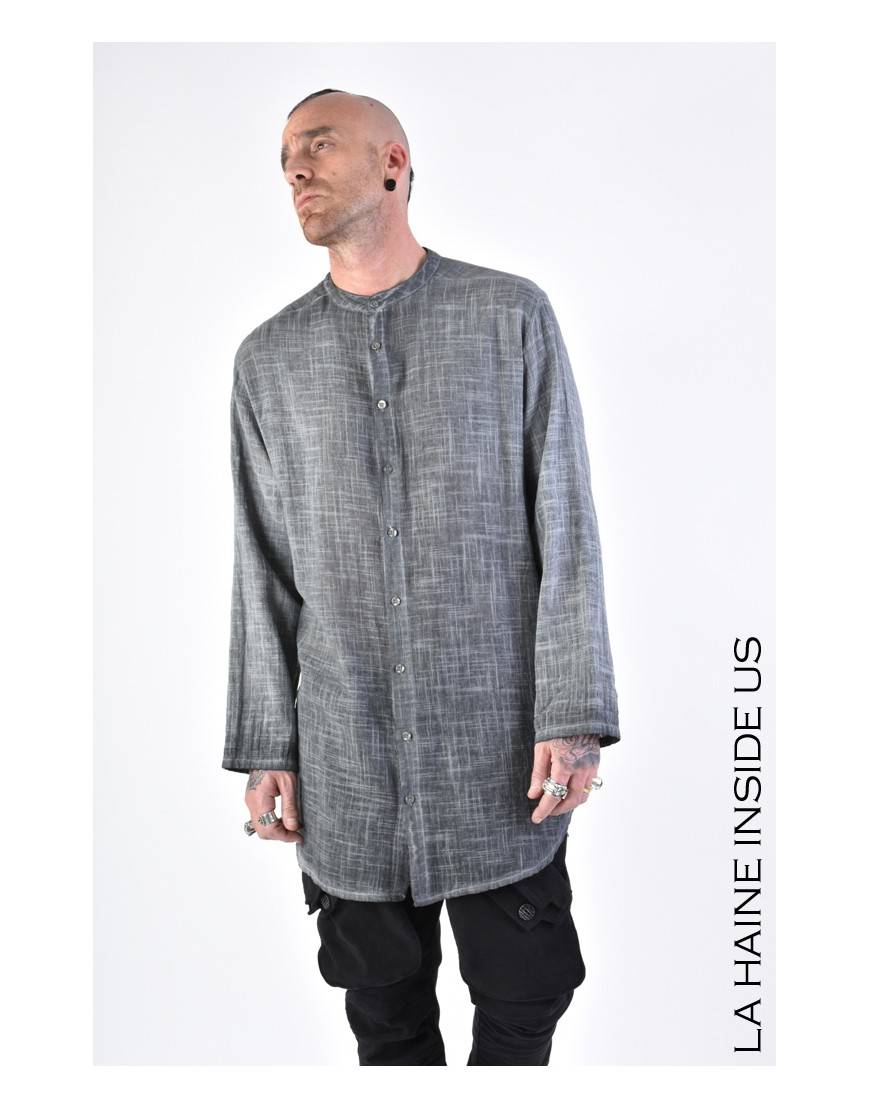 La haine inside us 3V LM112 CAMICIA Grigio Fino al 55% di sconto