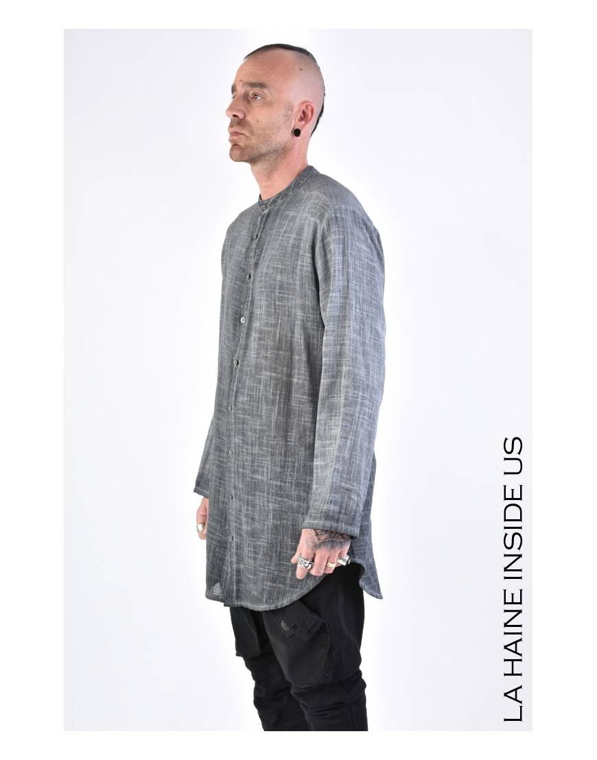La haine inside us 3V LM112 CAMICIA Grigio Fino al 55% di sconto