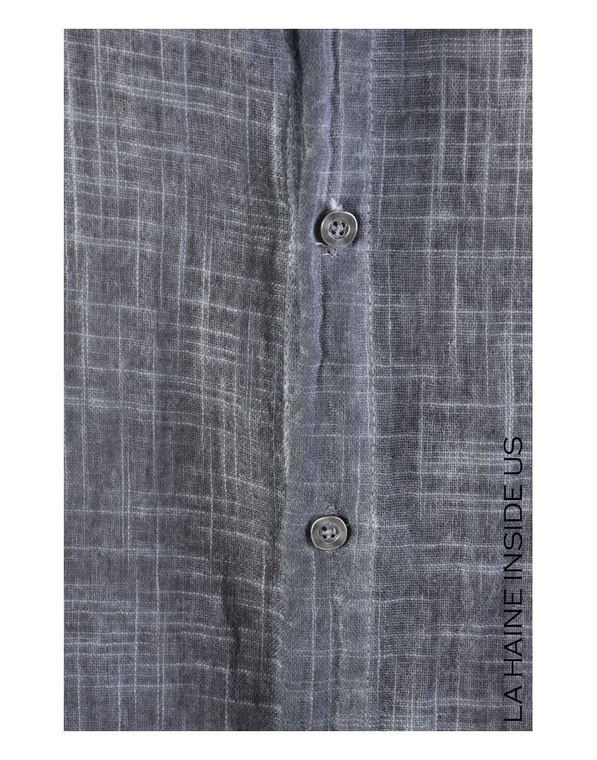 La haine inside us 3V LM112 CAMICIA Grigio Fino al 55% di sconto