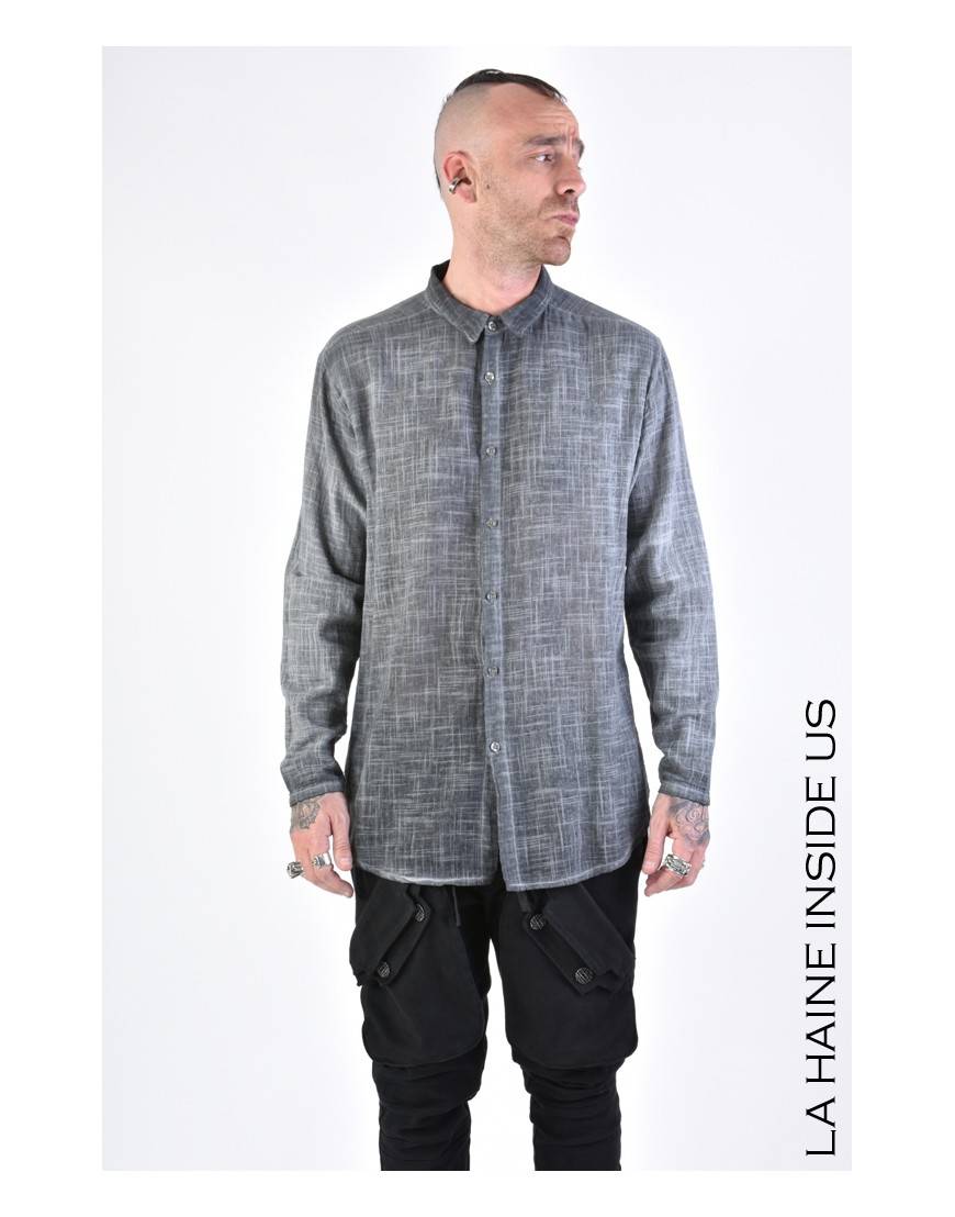 La haine inside us 3V LM115 CAMICIA Grigio Discount Store per i nuovi prodotti