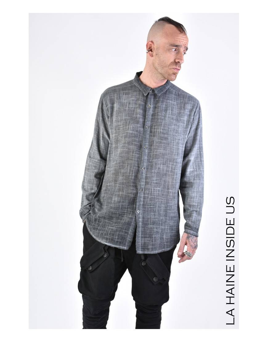 La haine inside us 3V LM115 CAMICIA Grigio Discount Store per i nuovi prodotti
