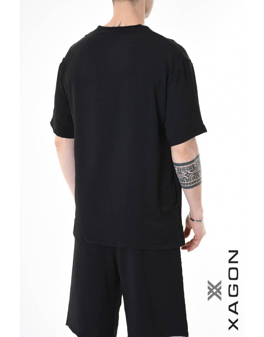 La haine inside us T-SHIRT MD0001 Nero Officina