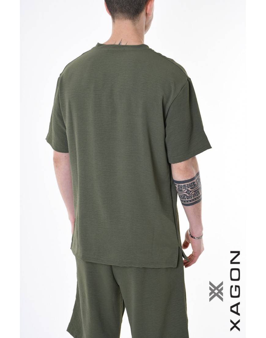 La haine inside us T-SHIRT MD0001 Verde Limitato a 3 giorni