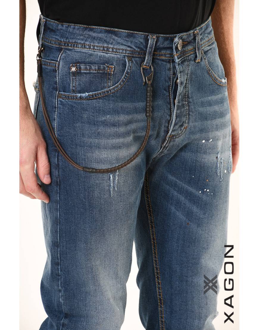La haine inside us JEANS 2UMR240 Blu 2025