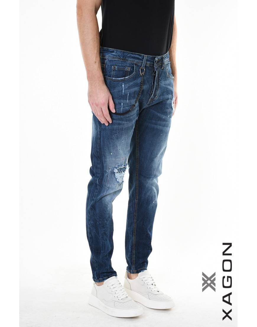 La haine inside us JEANS 2UMR241 Blu Italy