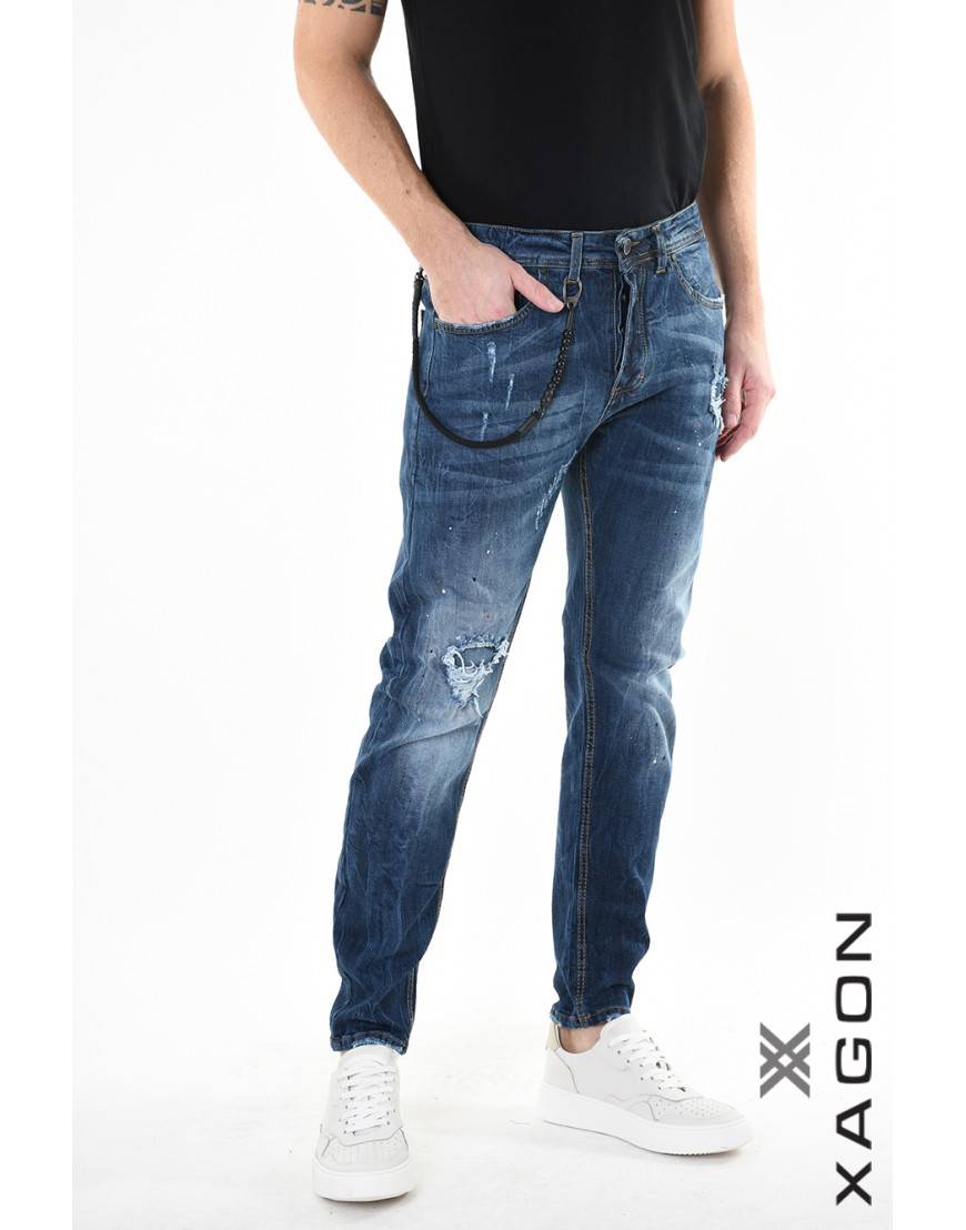 La haine inside us JEANS 2UMR241 Blu Italy