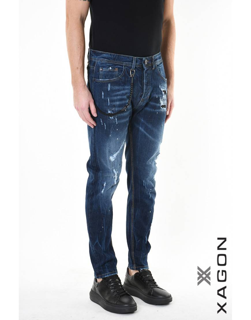 La haine inside us JEANS 2UMR242 Blu Italia