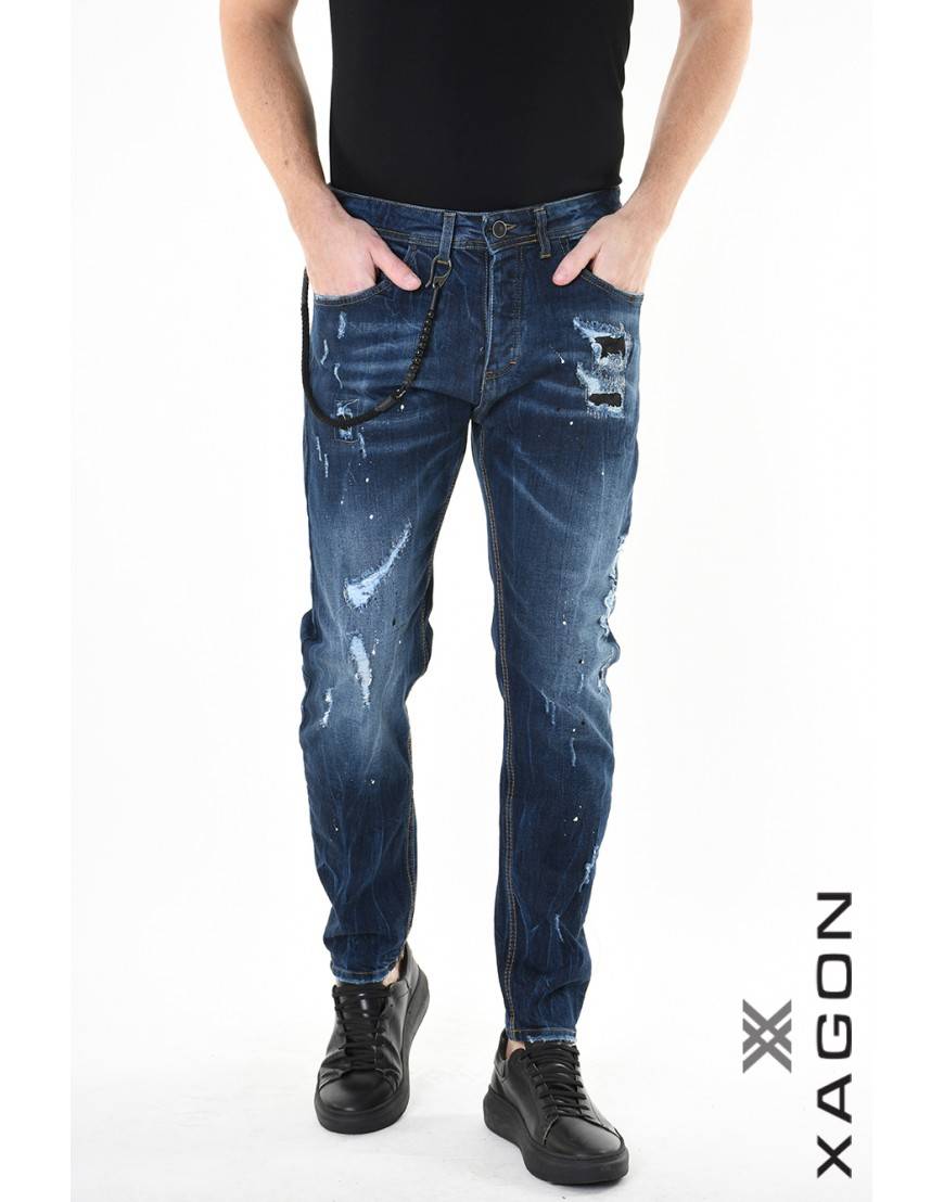 La haine inside us JEANS 2UMR242 Blu Italia
