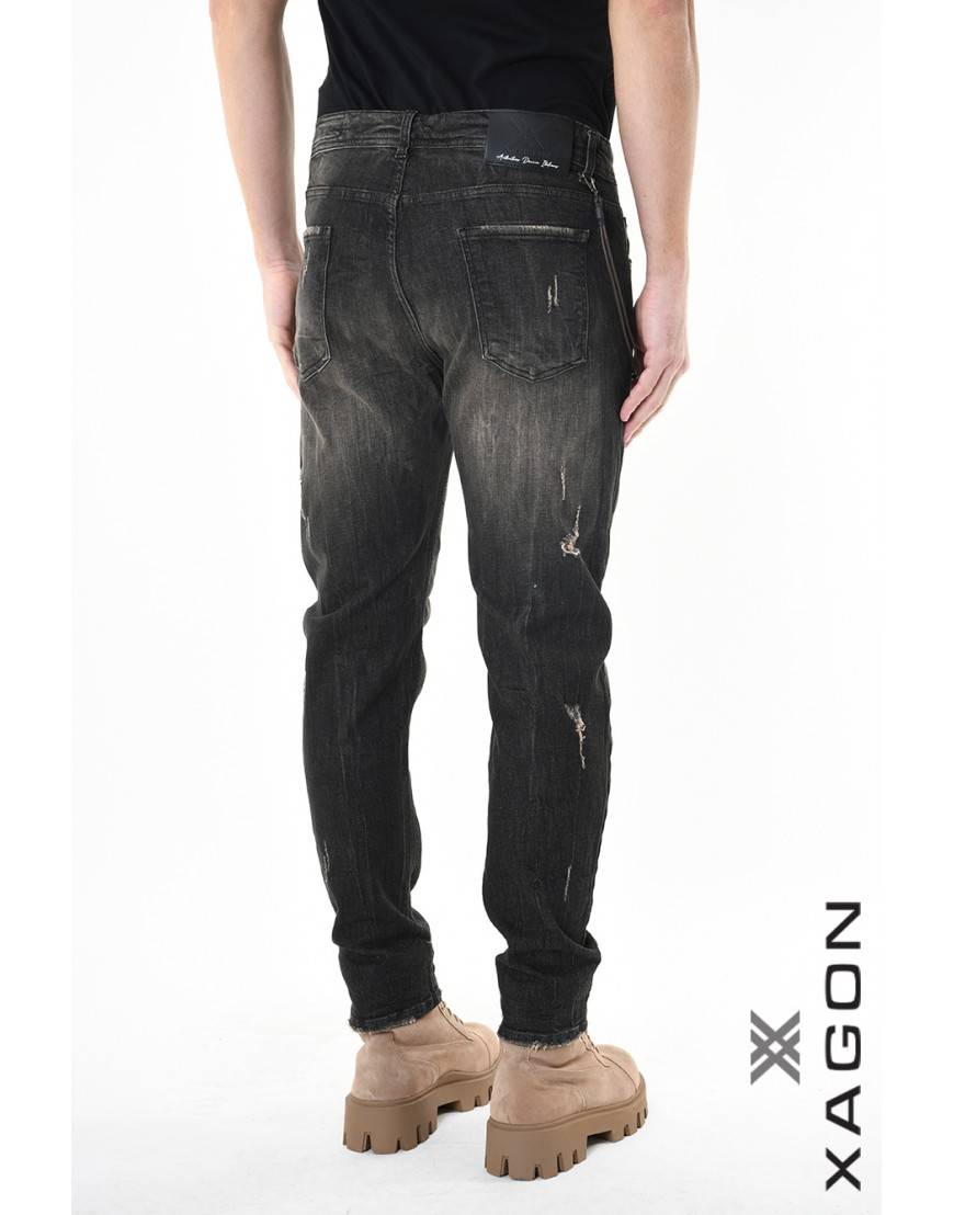 La haine inside us JEANS 2UMR245 Nero Nuovo