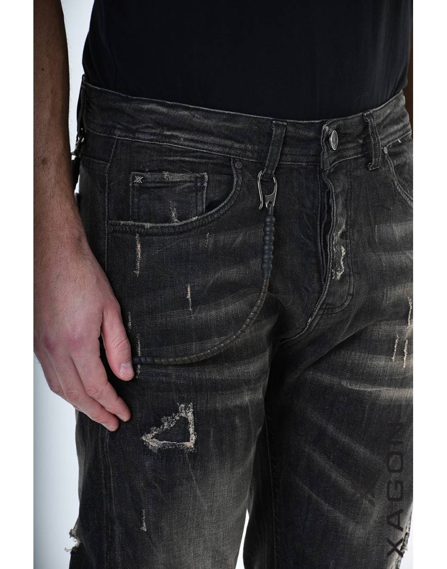 La haine inside us JEANS 2UMR245 Nero Nuovo