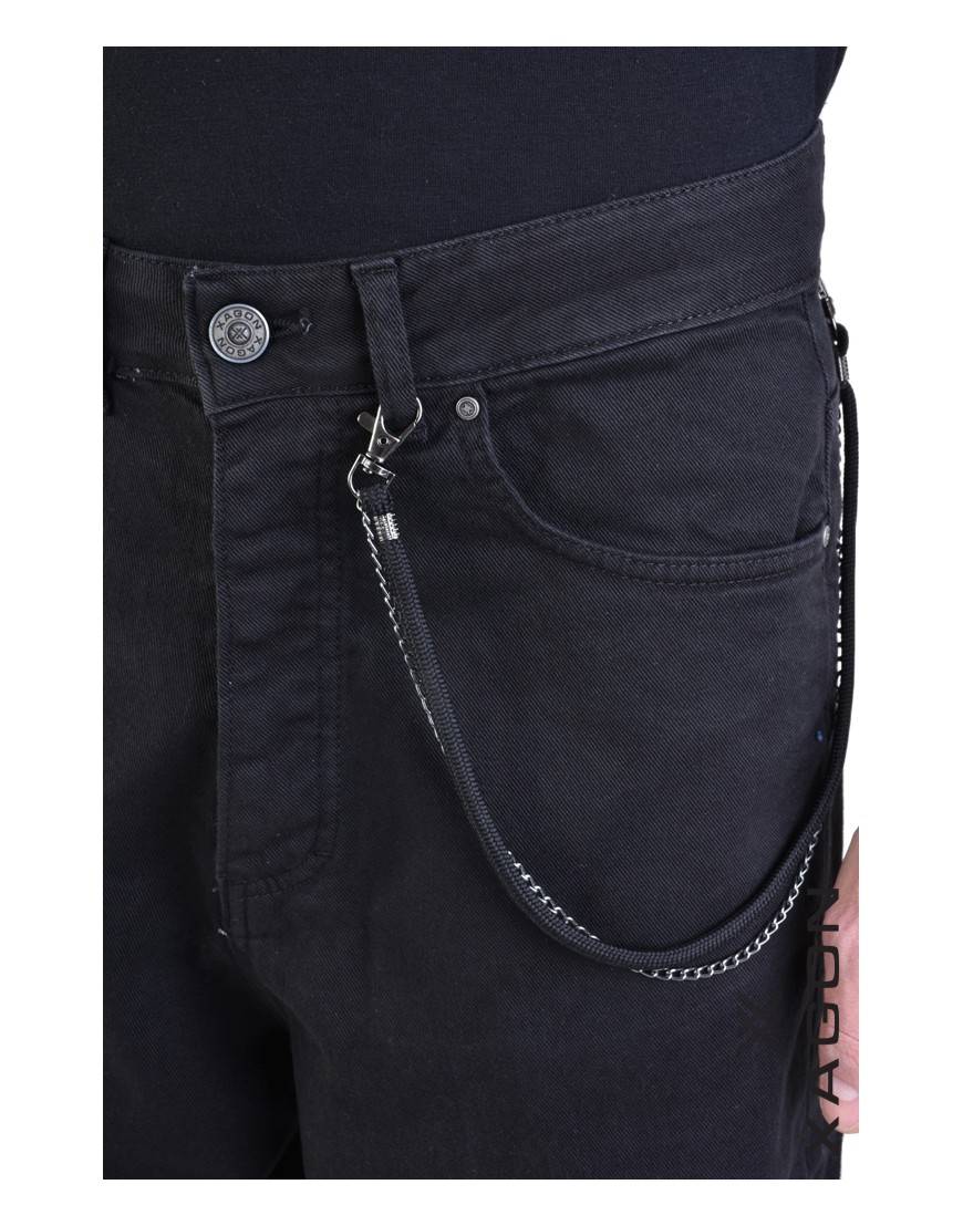 La haine inside us JEANS UMR169 Nero Vendita