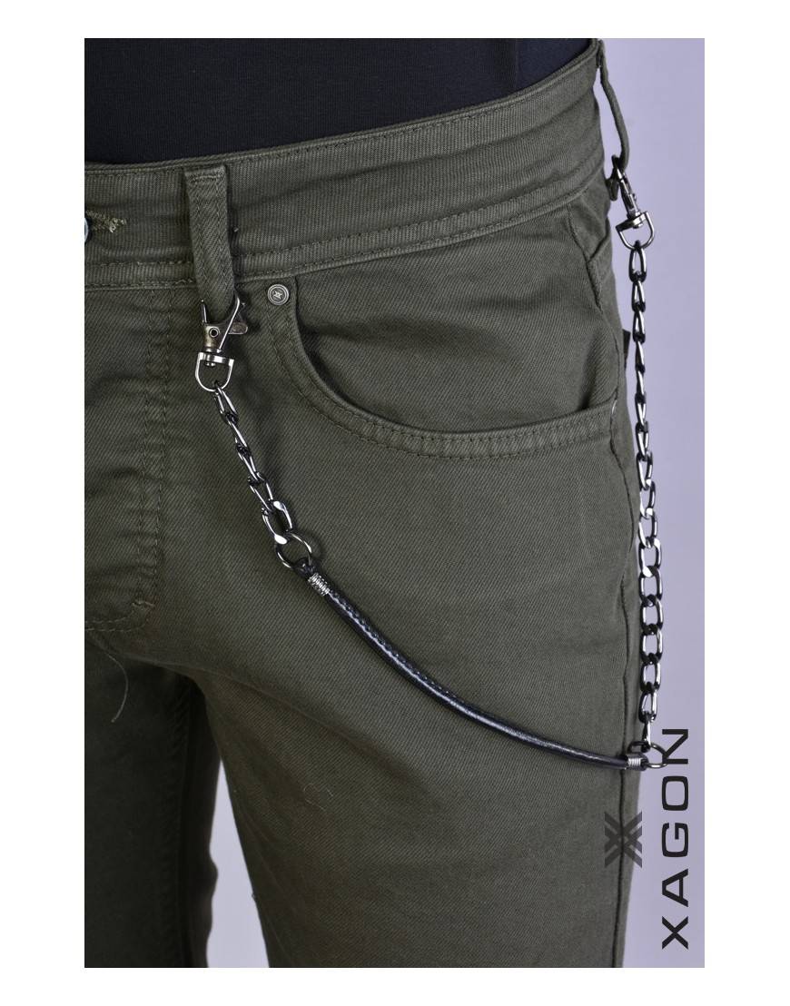 La haine inside us JEANS UOXFO2 Verde Spedizione Gratuita