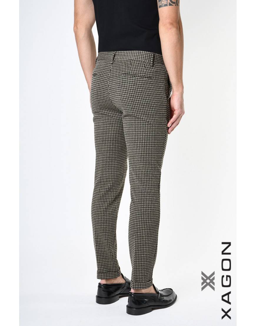 La haine inside us PANTALONE 1PBASPU Nero Prezzo Ridotto