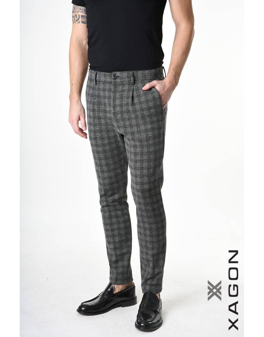 La haine inside us PANTALONE 1PBERPA Nero Sottocosto