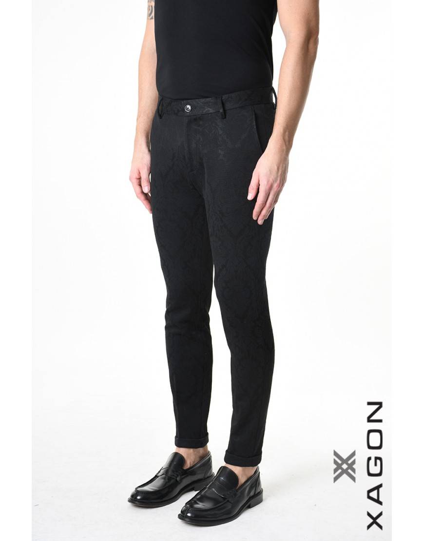 La haine inside us PANTALONE 1PBRIPU Nero Novità