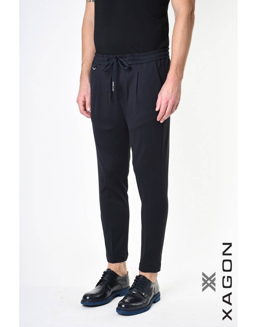 La haine inside us PANTALONE 1Z100BA Blu Saldi Di Fabbrica