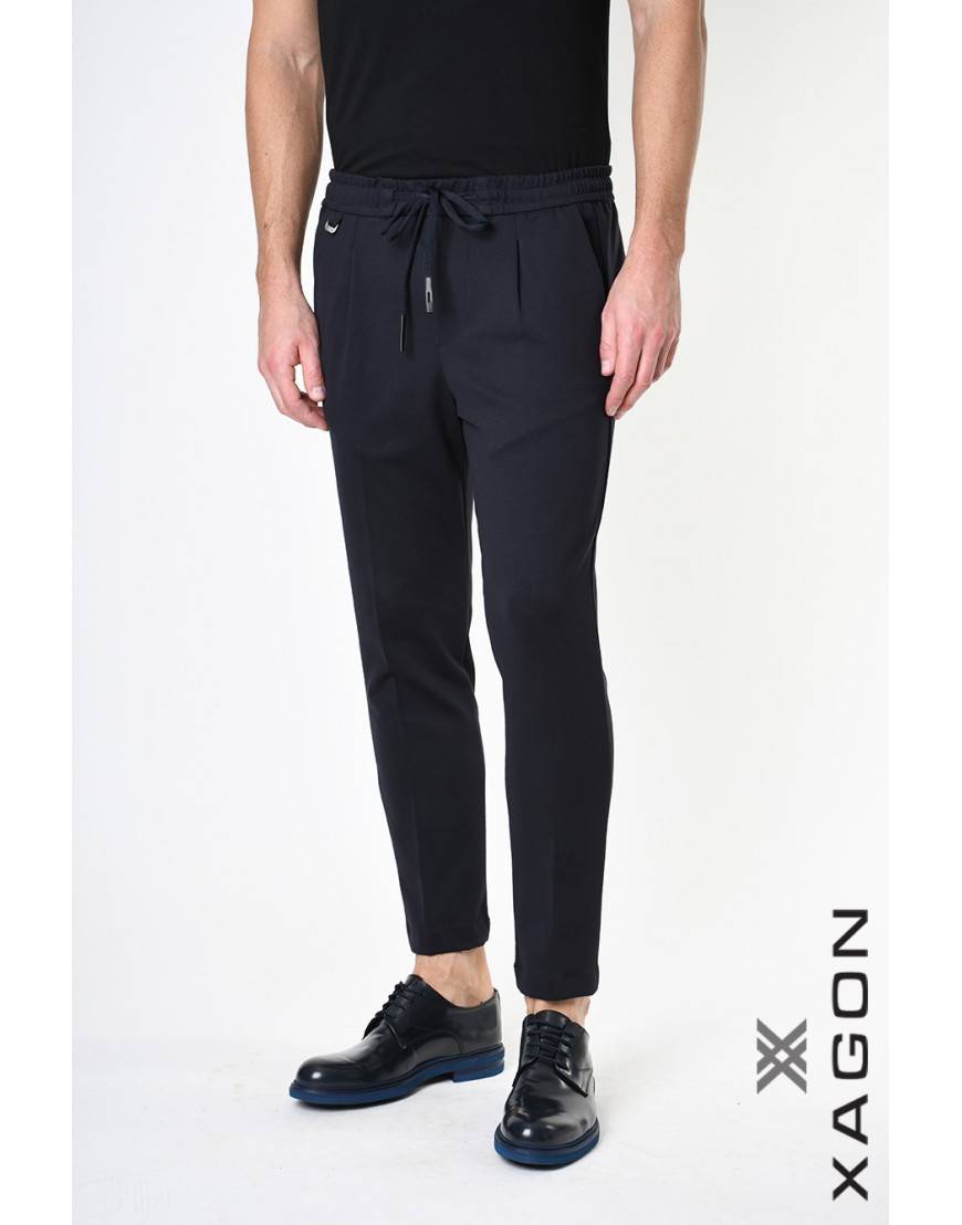 La haine inside us PANTALONE 1Z100BA Blu Saldi Di Fabbrica