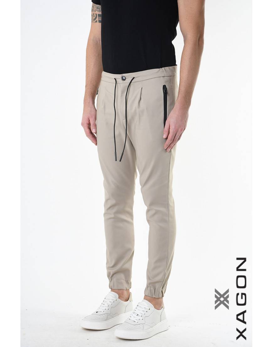 La haine inside us PANTALONE PINVEL Beige Shopping online