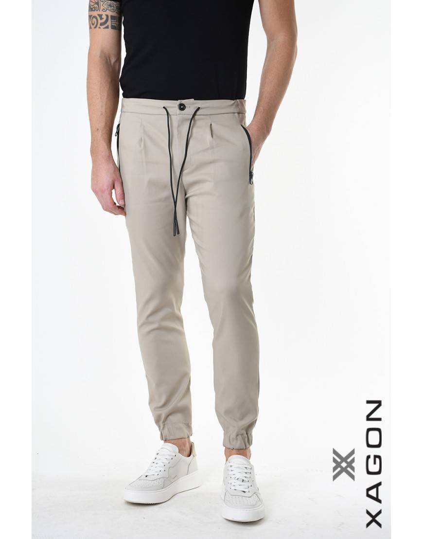 La haine inside us PANTALONE PINVEL Beige Shopping online