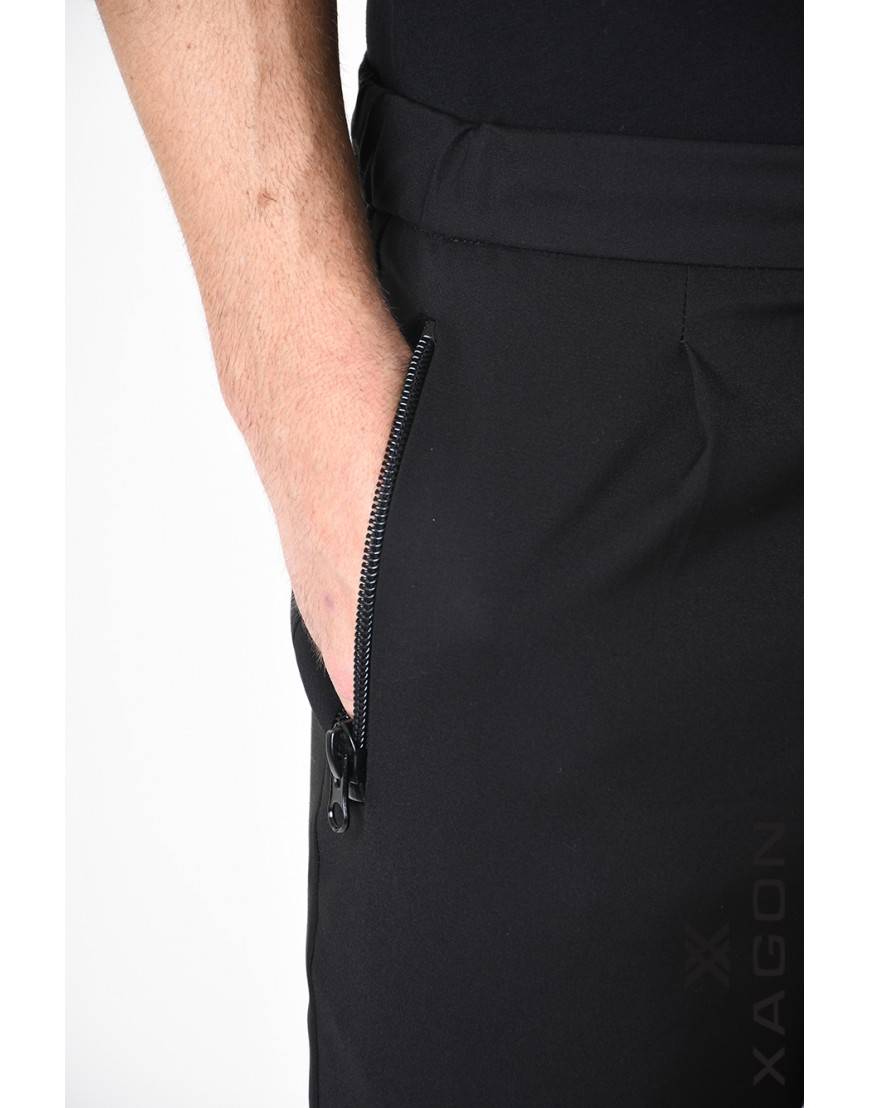 La haine inside us PANTALONE PINVEL Nero Offerta esclusiva