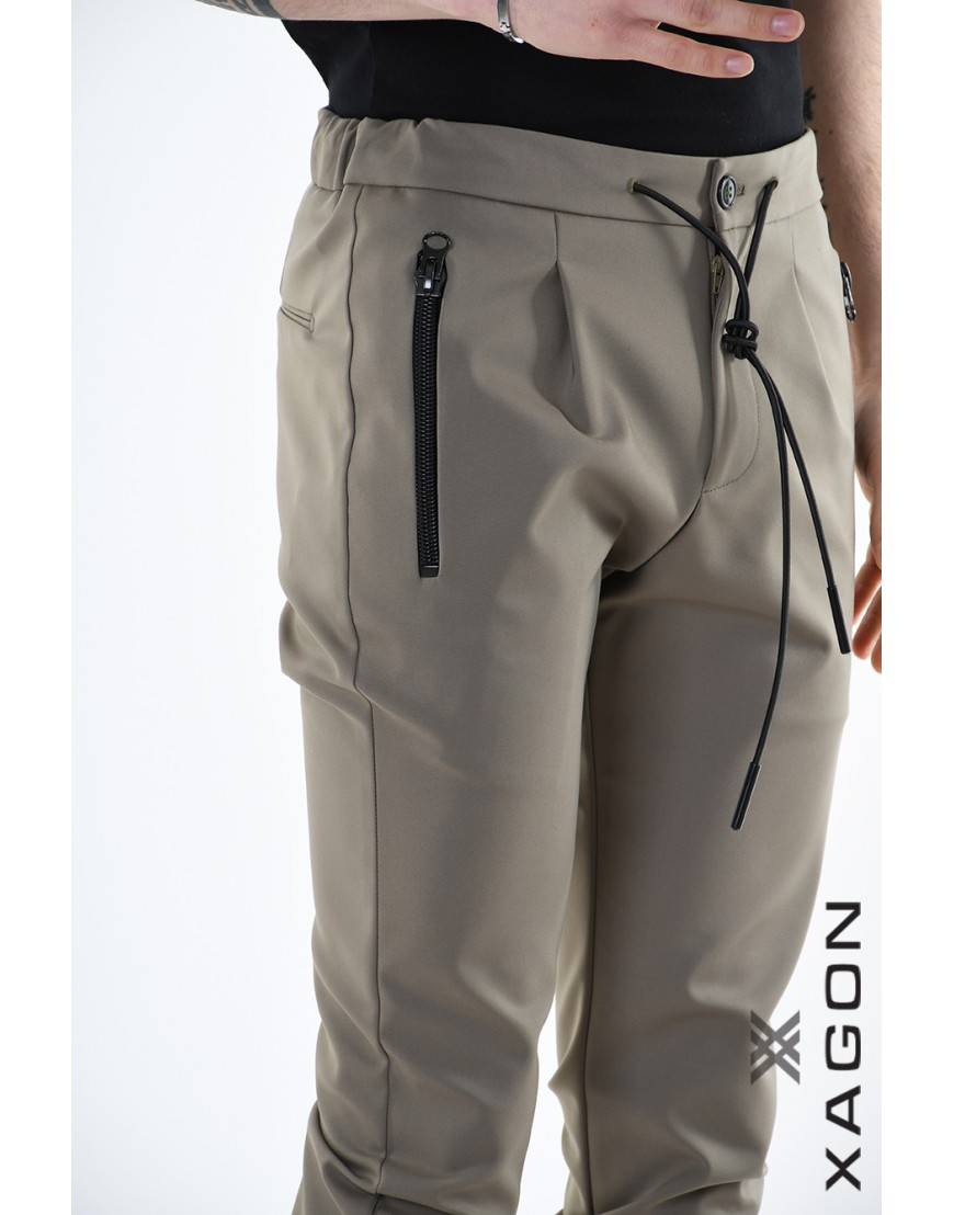 La haine inside us PANTALONE PINVEL Verde/Fango Vendite stagionali