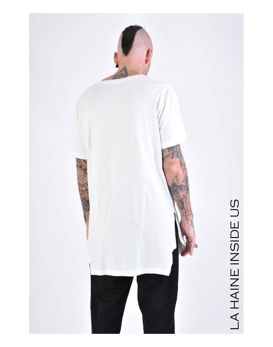 La haine inside us 3M LM034 T-SHIRT Bianco Offerta Giorno del Papà