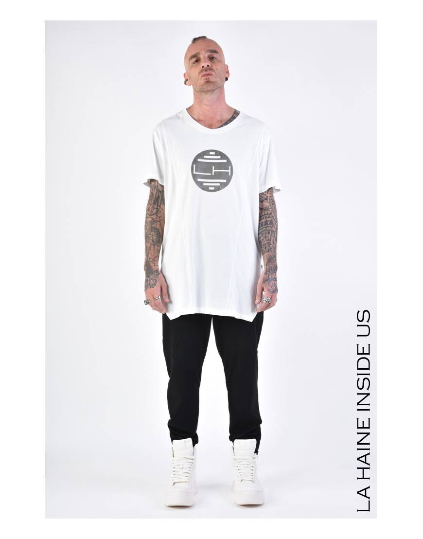 La haine inside us 3M LM034 T-SHIRT Bianco Offerta Giorno del Papà