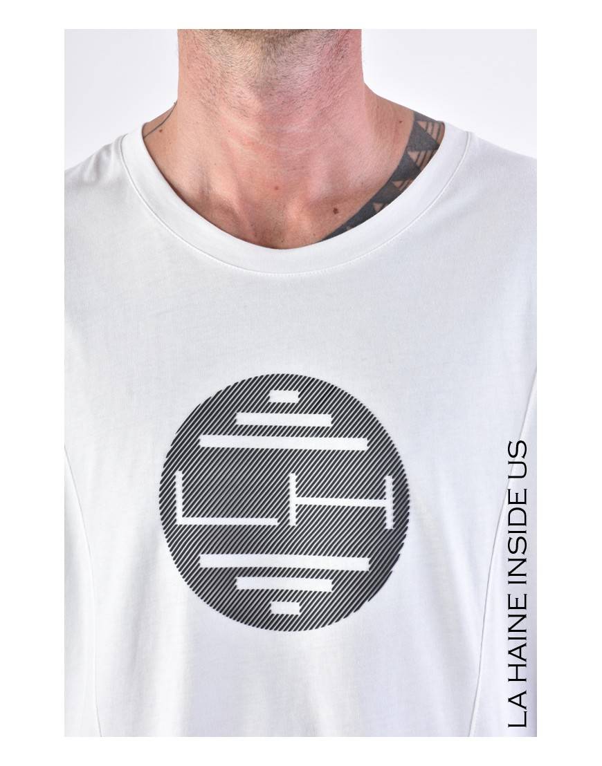 La haine inside us 3M LM034 T-SHIRT Bianco Offerta Giorno del Papà