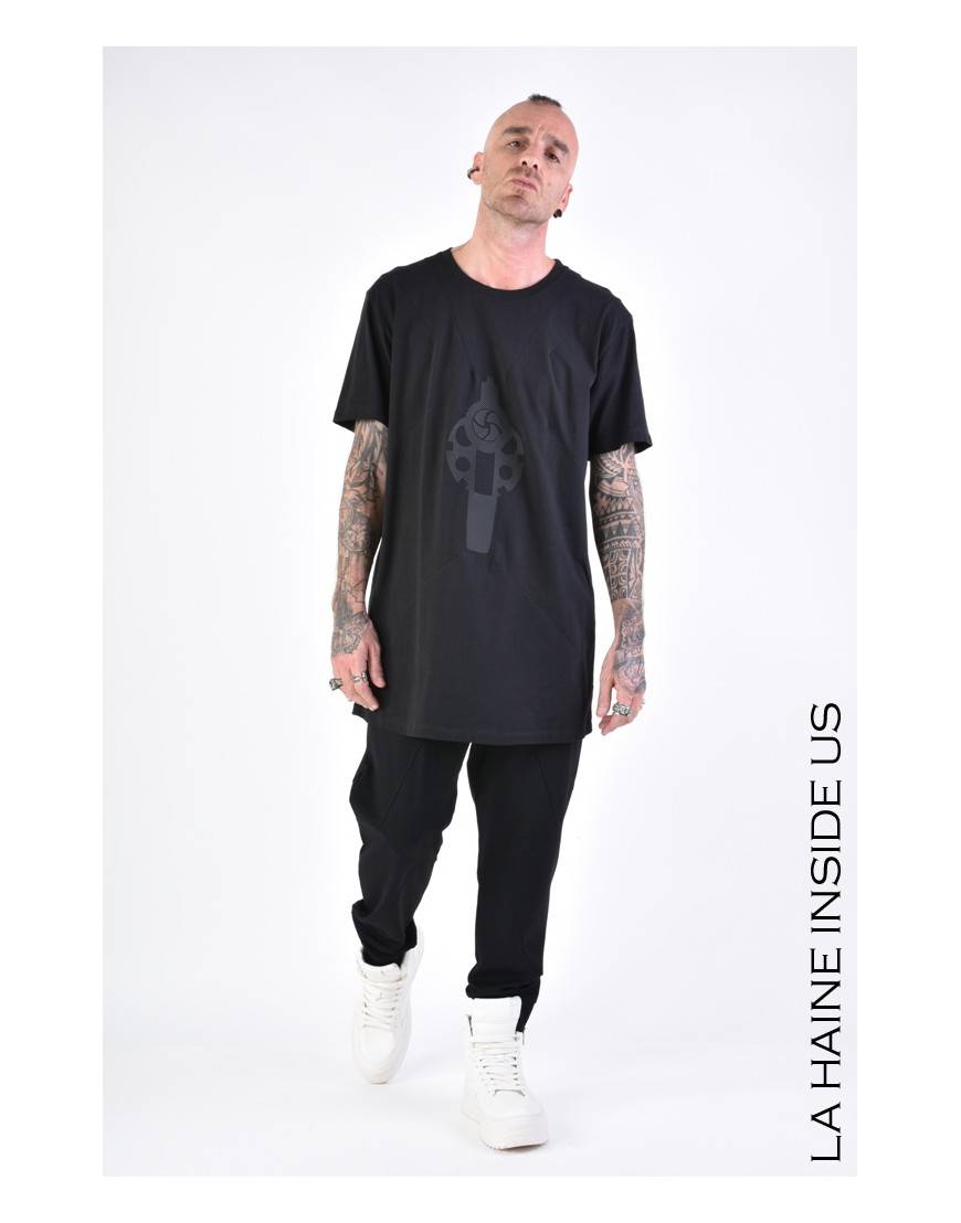 La haine inside us 3M LM035 T-SHIRT Nero Smaltimento dello stoccaggio