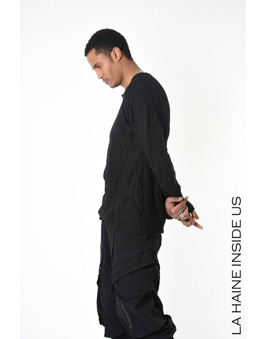 La haine inside us 3M LM243 MAGLIA Nero Offerte giornaliere
