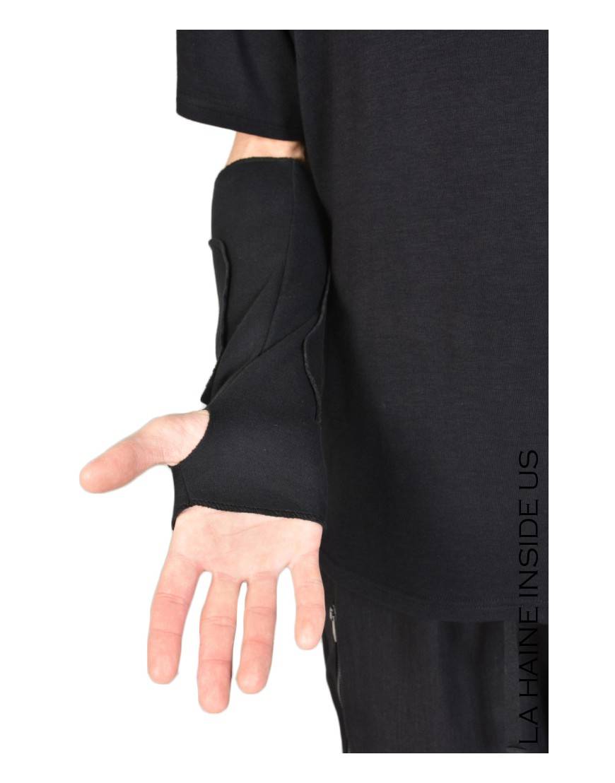 La haine inside us 3M MANDUE MANICOTTO UNISEX Nero Rilascio limitato