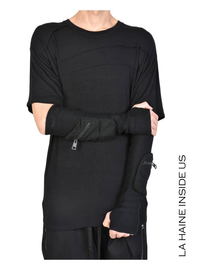 La haine inside us 3M MANUNO MANICOTTO UNISEX Nero Ultimi tre giorni