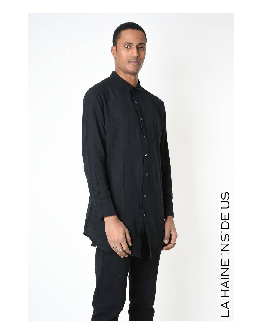 La haine inside us 3V LM114 CAMICIA Nero Fino al 65% di sconto