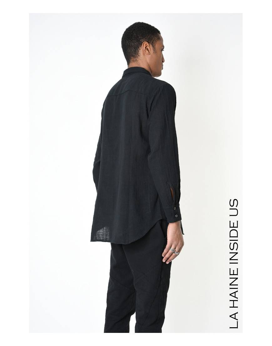 La haine inside us 3V LM116 CAMICIA Nero Offerta speciale della fabbrica