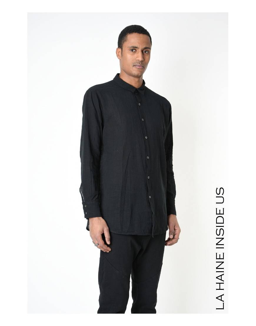 La haine inside us 3V LM116 CAMICIA Nero Offerta speciale della fabbrica