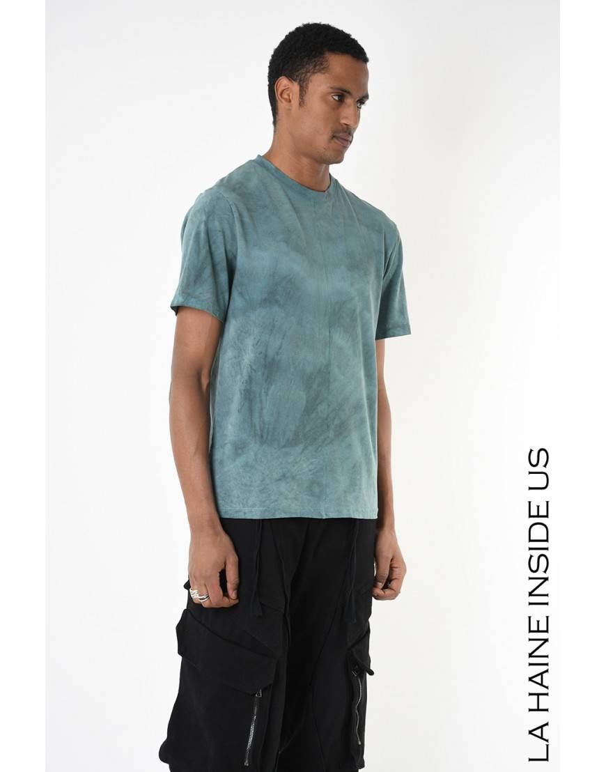 La haine inside us 3V LM234 T-SHIRT Verde Super sconto