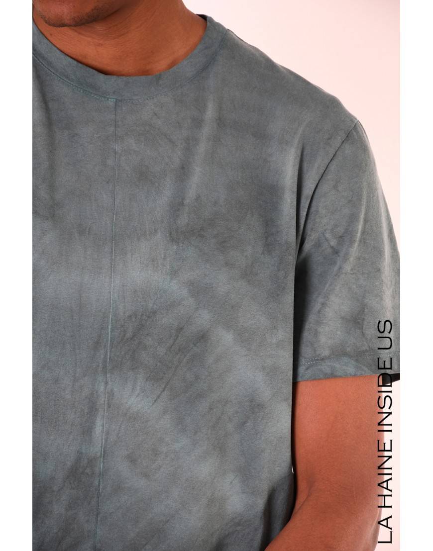 La haine inside us 3V LM234 T-SHIRT Verde Super sconto