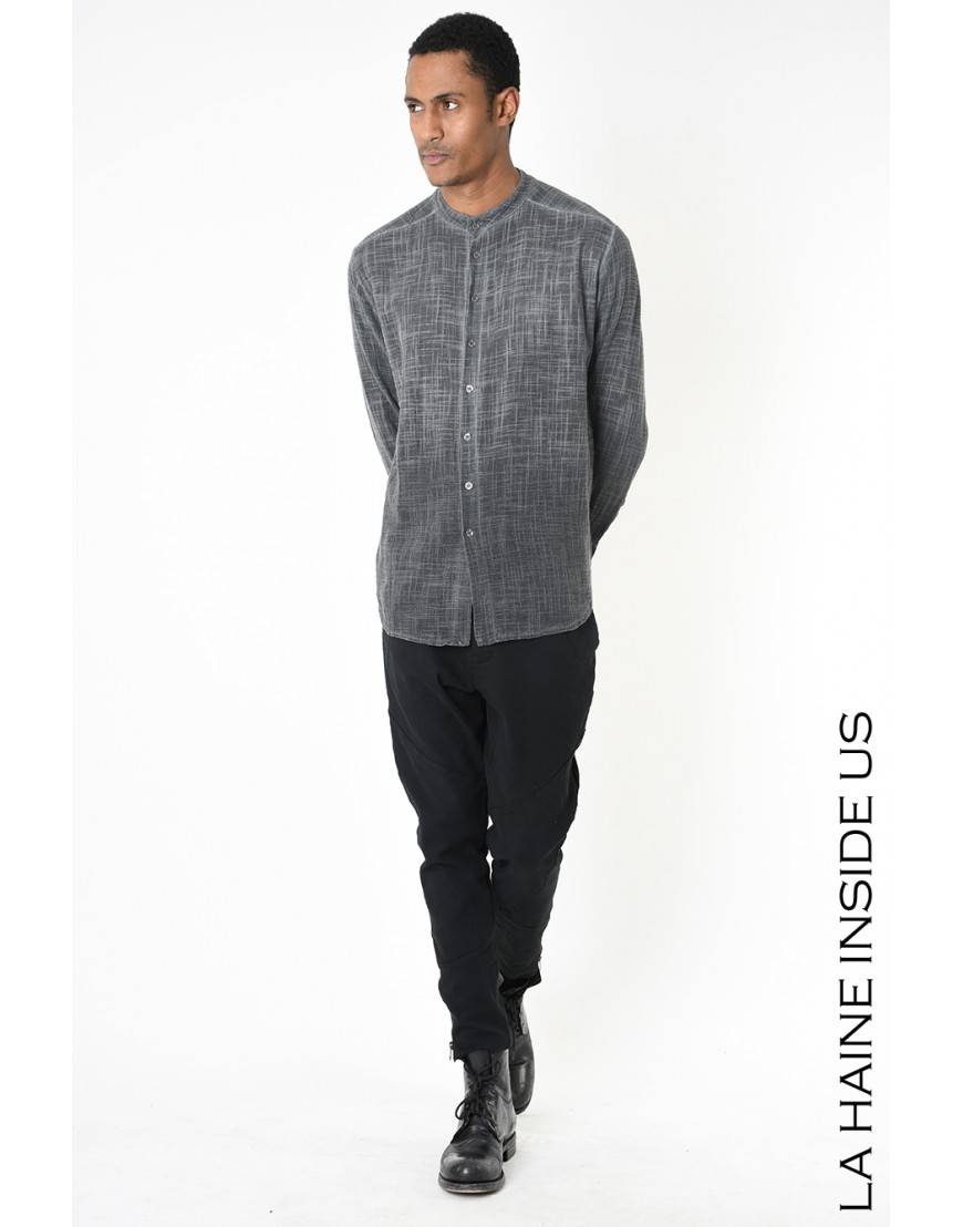 La haine inside us 3V LM237 CAMICIA Grigio Trasporto libero internazionale