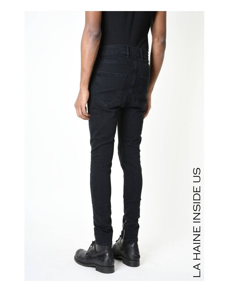 La haine inside us 3X LM217 JEANS Nero Limitato a 3 giorni