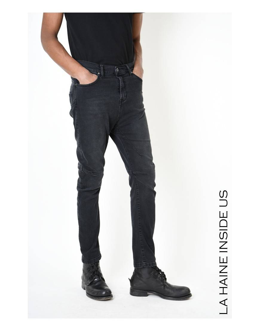 La haine inside us 3X LM218 JEANS Nero Esporta salva