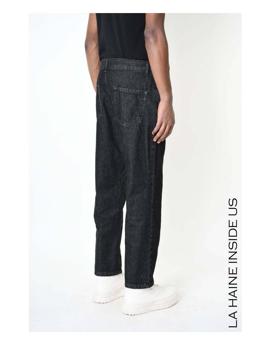 La haine inside us 3X LM220 JEANS Nero In vendita