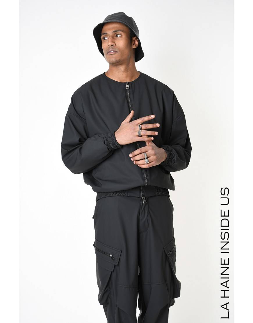 La haine inside us 3Z LM148 BOMBER Nero 50% di sconto per tempo limitato