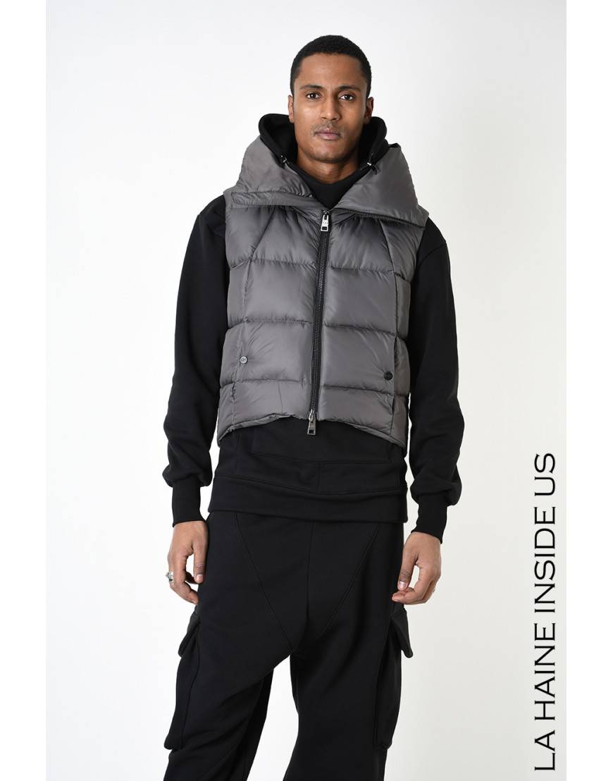 La haine inside us 3P LM252 PETTORINA + ZAINO UNISEX U Fango In Linea