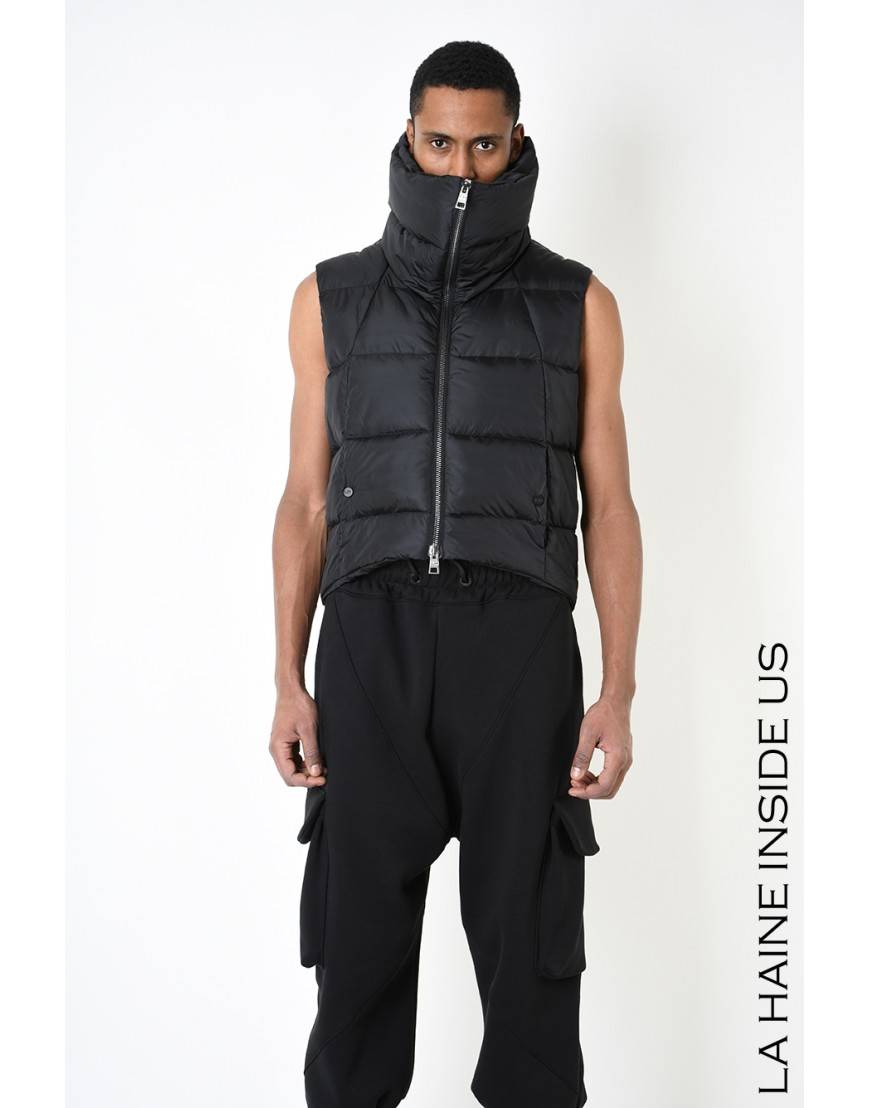 La haine inside us 3P LM252 PETTORINA + ZAINO UNISEX U Nero Nuovo