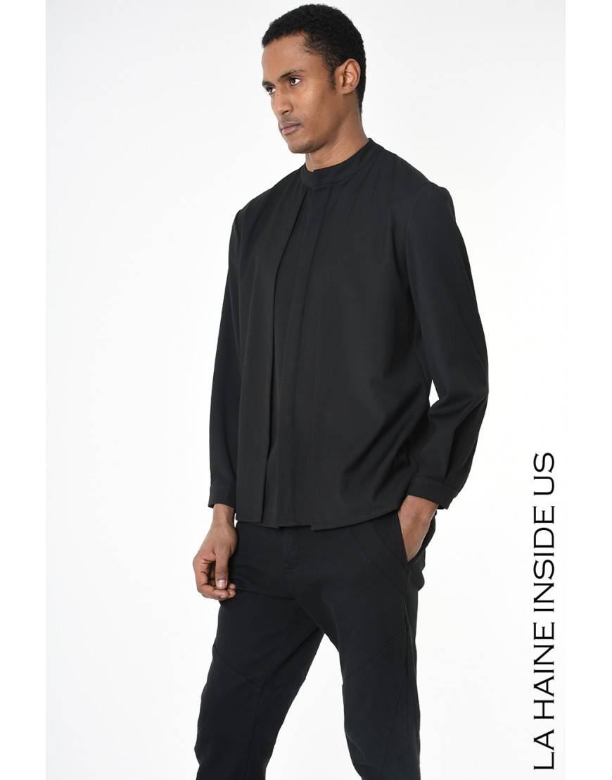 La haine inside us 3R LM225 CAMICIA Nero Soddisfazione Garantita